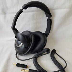 Vintage Radio Shack Full Size Stereo Headphones 33-1225 USED